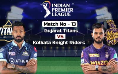 GT vs KKR Dream11 Prediction, Fantasy Team, Probable XI, Pitch Report, Weather Forecast, Live Streaming Details IPL 2023