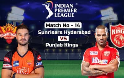 IPL 2023: Sunrisers Hyderabad vs Punjab Kings, 14th Match IPL 2023