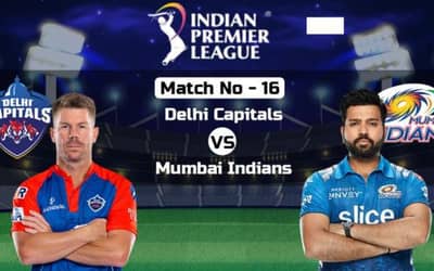IPL 2023: Delhi Capitals vs Mumbai Indians, 16th Match IPL 2023