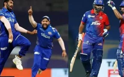 DC vs MI Head-To-Head Records and Stats in IPL History