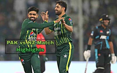 PAK vs NZ Match Highlights: Pakistan beat New Zealand by 88 runs in the first T20 match