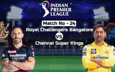 IPL 2023 RCB vs CSK: Royal Challengers Bangalore vs Chennai Super Kings | Live Score, Result | News and updates | IPL 2023 Match No 24