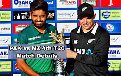 PAK vs NZ 4th T20I Dream11 Prediction, Playing XI, Pitch Report For 4th T20I