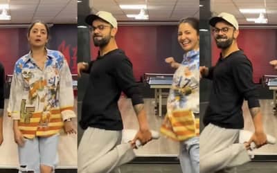 IPL 2023: WATCH - Virat Kohli and Anushka Sharma shake their leg together during a gym session after RCB?s win over RR