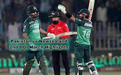 PAK vs NZ 2nd ODI Highlights: Fakhar Zaman's outstanding 180 helped Pakistan defeat New Zealand by seven wickets