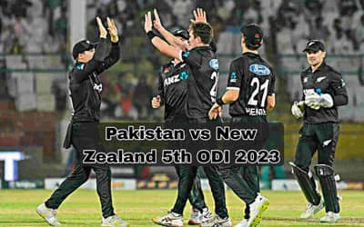 PAK vs NZ 5th ODI Match Highlights: New Zealand won the final match | New Zealand tour of Pakistan