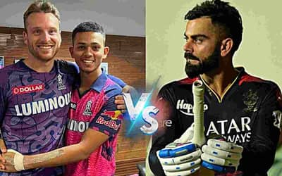 RR Vs RCB Dream11 Prediction, Fantasy Team, Playing11, Pitch Report, Live Streaming Details Rajasthan Royals vs Royal Challengers Bangalore