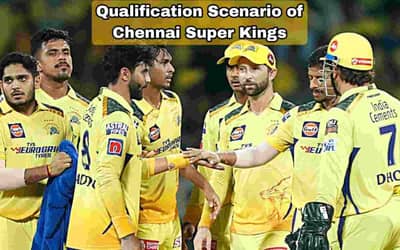 IPL 2023 playoffs qualification scenario of Chennai Super Kings (CSK) | Will CSK finish in Top-2?