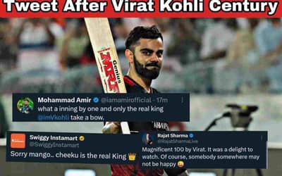 Virat Kohli Century: War broke out on Twitter after Virat Kohli's century | IPL 2023