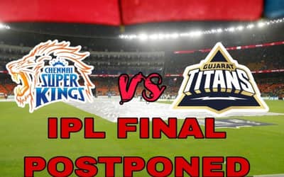 IPL 2023 Final called off! CSK vs GT Pushed to Reserve Day Due to Rain