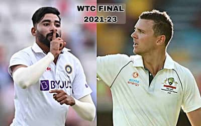 Aussies fast bowler Jos Hazlewood praised Mohammad Siraj ahead of the WTC final.