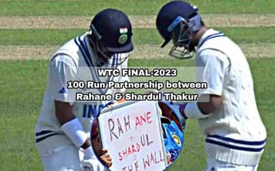 Australia vs India: The Indian team is in a solid position because of Rahane and Thakur's 100 Run Partnership