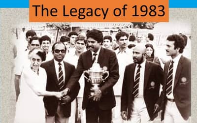 The Legacy of 1983: How India's World Cup Win Shaped Cricket in the Country