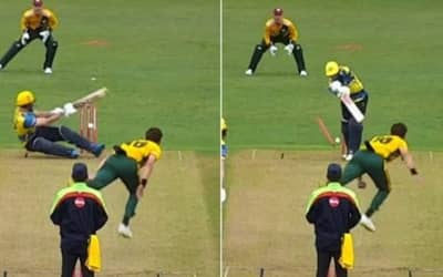 Watch: Pakistan's Shaheen Afridi's insane 4-wicket 1st Over in T20 Blast, Creates new World Record