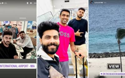IND vs WI: Watch Team India reach West Indies for India tour of West Indies 2023, Practice to begin soon