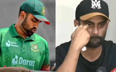 Tamim Iqbal Retired from International Cricket! Tamim Left In Tears while Making Shocking Announcement.