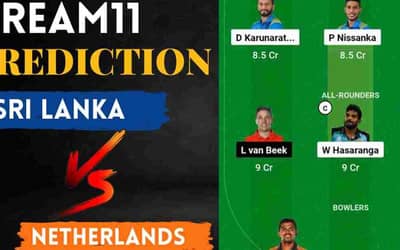 SL vs NED Dream11 Prediction, Harare Sports Club Pitch Report | ICC World Cup Qualifiers 2023 Final Sri Lanka vs Netherlands Dream11 Team