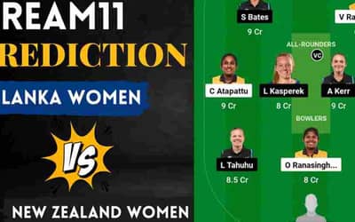 SL-W vs NZ-W Dream11 Prediction 2nd T20I 2023 | Sri Lanka Women vs New Zealand Women Dream11 Team, P Sara Oval Pitch Report