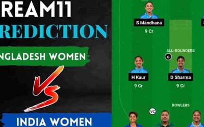 BAN-W vs IND-W Dream11 Prediction 2nd T20I, Shere Bangla Stadium Pitch Report | Bangladesh Women vs India Women Dream11 Team