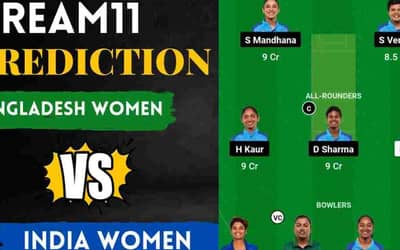BAN-W vs IND-W Dream11 Prediction 3rd T20I 2023 | Bangladesh Women vs India Women Dream11 Team, Shere Bangla National Stadium Pitch Report
