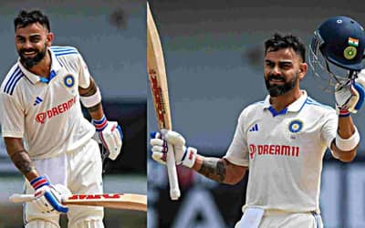 IND vs WI: Virat Kohli scored a brilliant century in his 500th international match