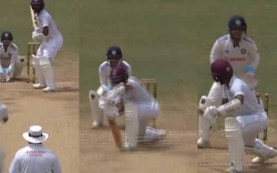 IND vs WI: WATCH - R Ashwin leaves Kraigg Braithwaite in shock as he bowls a magical ball to rattle his stumps?