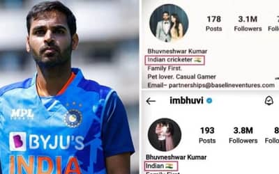 Bhuvneshwar Kumar planning retirement? drops 'cricketer' from his Instagram bio, sparks rumours