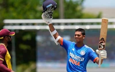 IND vs WI: Yashasvi Jaiswal shatters massive record of Rohit Sharma after his knock in 4th T20I