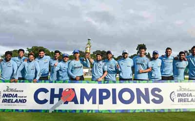 IND vs IRE 2023: India won the series by 2-0 after the Third T20I match was called off due to the rain