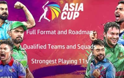 1 Day To Go! Check Out Asia Cup 2023 Format and Full Roadmap, Qualified Teams and Squads, and Strongest Playing 11s.