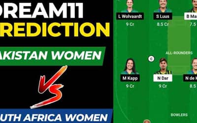 PAK-W vs SA-W Dream11 Prediction Today Match 2nd T20I Match | Pakistan Women vs South Africa Women Dream11 Team, National Stadium Karachi Pitch Report