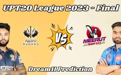UPT20 League Final: KR vs MM Dream11 Prediction, Teams and Playing 11s, Pitch Report, Weather Forecast for Kashi Rudras vs Meerut Mavericks