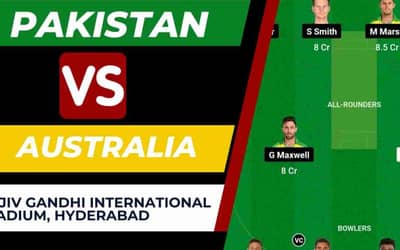 PAK vs AUS Dream11 Prediction World Cup Warm-up Match | Pakistan vs Australia Dream11 Team, Rajiv Gandhi International Stadium Hyderabad Pitch Report