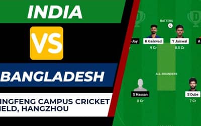 IND vs BAN Dream11 Prediction,?Dream11 Team, Probable Playing 11s and Squads| India vs Bangladesh Asian Games 1st Semifinal
