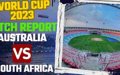 AUS vs SA, Ekana Cricket Stadium Lucknow Pitch Report (Batting or Bowling) | Australia vs South Africa ODI Records &amp; Stats, Weather Forecast