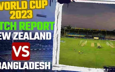 NZ vs BAN, MA Chidambaram Stadium Chennai Pitch Report (Batting or Bowling) | New Zealand vs Bangladesh ODI Records &amp; Stats, Weather Report Today