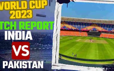 IND vs PAK, Narendra Modi Stadium Ahmedabad Pitch Report (Batting or Bowling) | India vs Pakistan ODI Records &amp; Stats, Weather Forecast