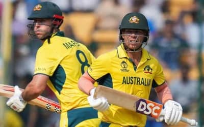 Australia vs Pakistan: David Warner, Marsh add a record-breaking partnership in World Cup 2023 against Pakistan in Bengaluru