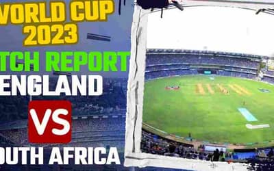 ENG vs SA, Wankhede Stadium Pitch Report (Batting or Bowling) | England vs South Africa ODI Records &amp; Stats, Mumbai Weather Forecast