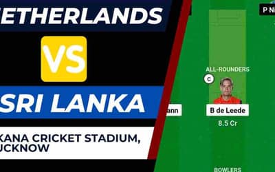 NED vs SL Dream11 Prediction 19th Match World Cup 2023 | Netherland vs Sri Lanka Dream11 Team, Ekana Cricket Stadium Pitch Report