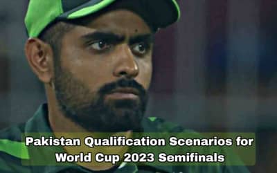 Qualification Scenario of Pakistan for the World Cup 2023 Semifinals | ICC World Cup 2023