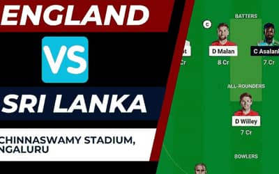ENG vs SL Dream11 Prediction 25th Match World Cup 2023 | England vs Sri Lanka Dream11 Team, M. Chinnaswamy Stadium Pitch Report
