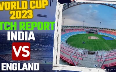 IND vs ENG 2023, Ekana Stadium Pitch Report, Lucknow Weather Forecast | India vs England World Cup 2023: ODI Records &amp; Stats
