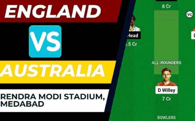 ENG vs AUS Dream11 Prediction ODI World Cup 2023 | England vs Australia Dream11 Team, Narendra Modi Stadium Ahmedabad Pitch Report