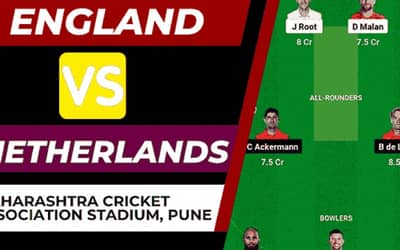 ENG vs NED Dream11 Prediction [C &amp; VC] World Cup 2023 | England vs Netherlands Dream11 Team, Maharashtra Cricket Association Stadium Pune Pitch Report