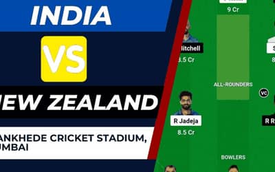IND vs NZ Dream11 Prediction [C &amp; VC] World Cup 2023 Semi-Final | India vs New Zealand Dream11 Team, Wankhede Stadium Mumbai Pitch Report