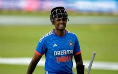 Surya Kumar OUT For Two Months Following Grade-II tear in ankle; Set to Ruled Out Of Afghanistan T20I Series