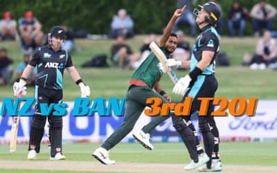 NZ vs BAN 3rd T20I Dream11 Prediction, Weather Forecast, New Zealand vs Bangladesh Dream11 Team, Bay Oval, Mount Maunganui Pitch Report | Bangladesh tour of New Zealand 2023
