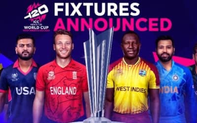 ICC poster for T20 World Cup 2024 sparks rumours about Rohit captaining India in the tournament