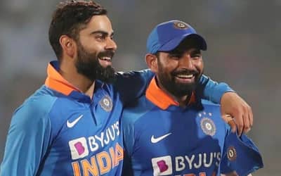 "Mubarak Ho Lala"; Said Virat Kohli, Congratulating Shami on being honored with the Arjuna Award 2023-24